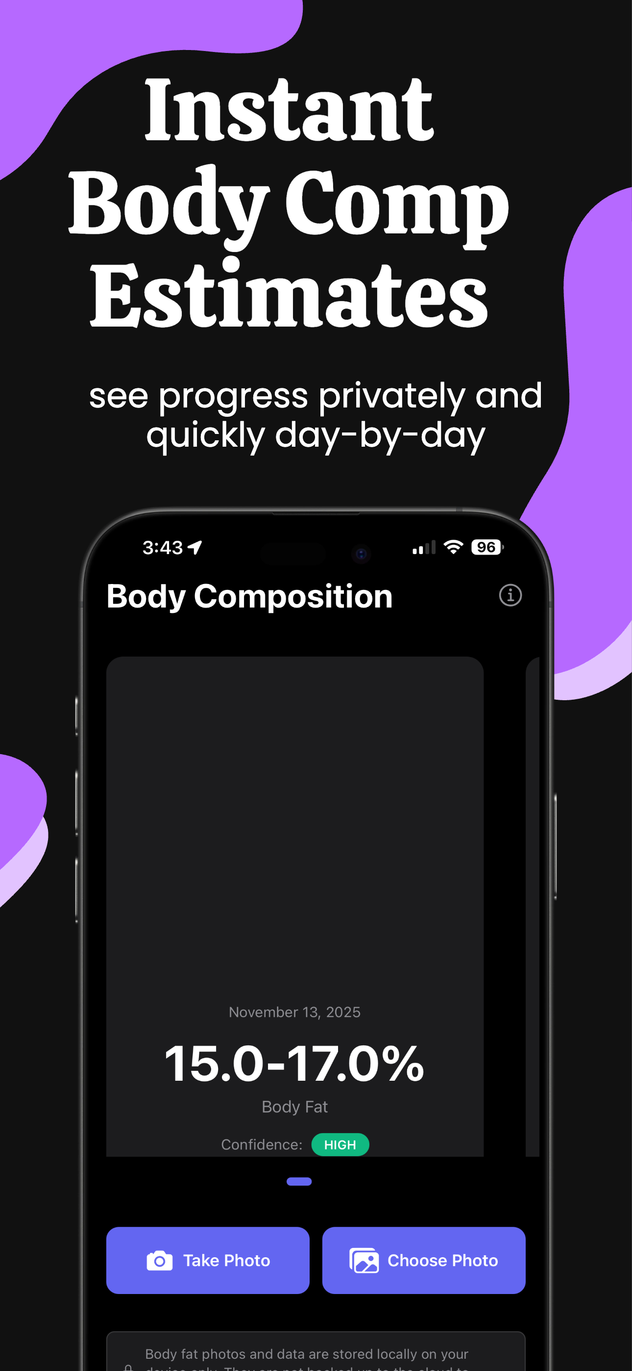 Body Composition - Track progress